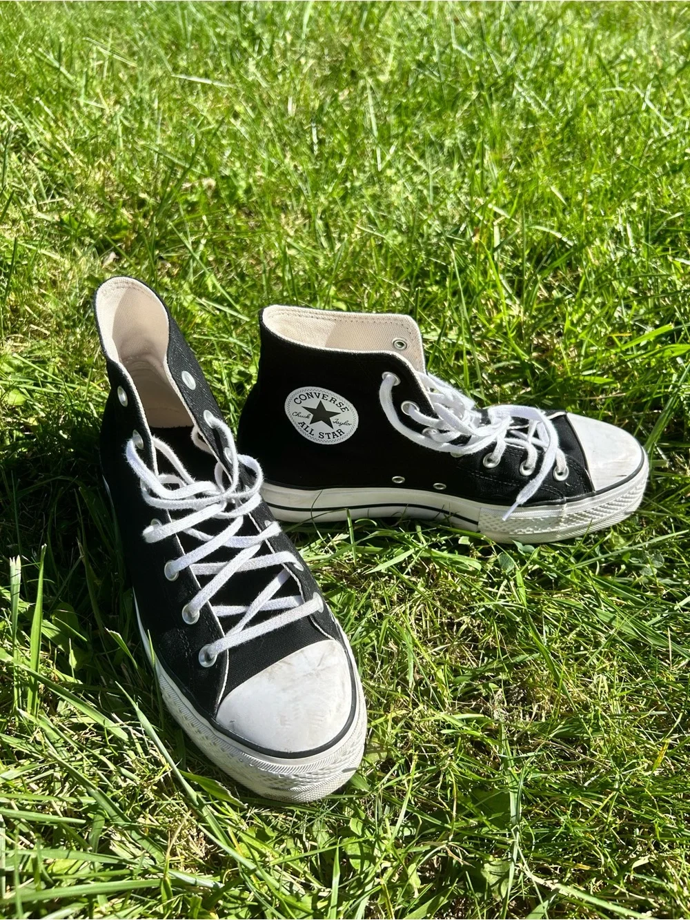 Converse Chuck Taylor All Star Platform High Top Sneakers Women’s Sz 10 Black
